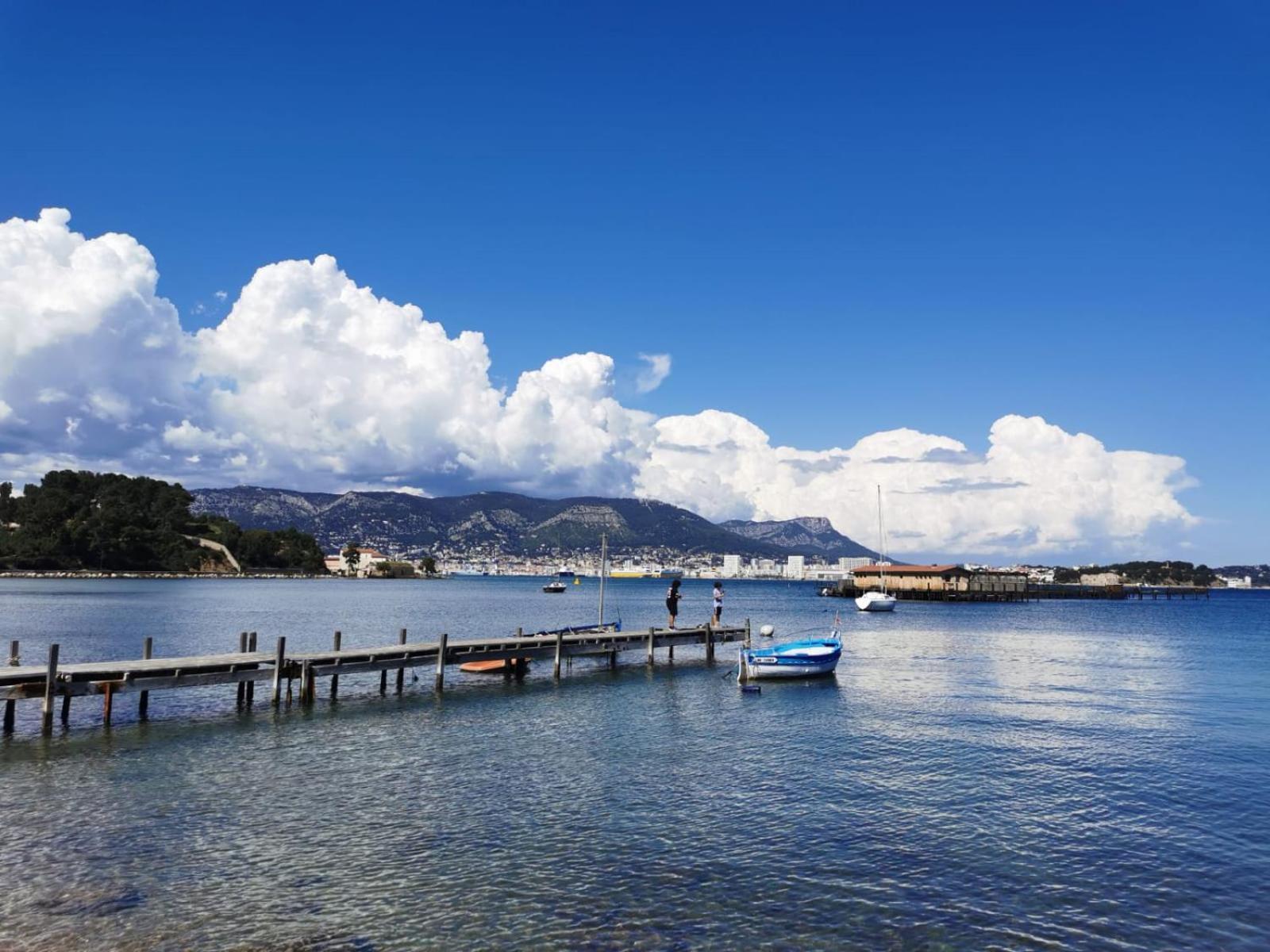 Petit Paradis - St Mandrier Village Saint-Mandrier-sur-Mer Esterno foto