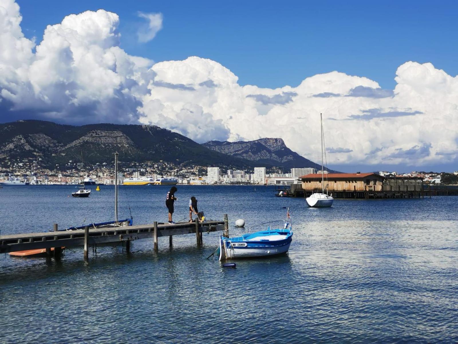 Petit Paradis - St Mandrier Village Saint-Mandrier-sur-Mer Esterno foto